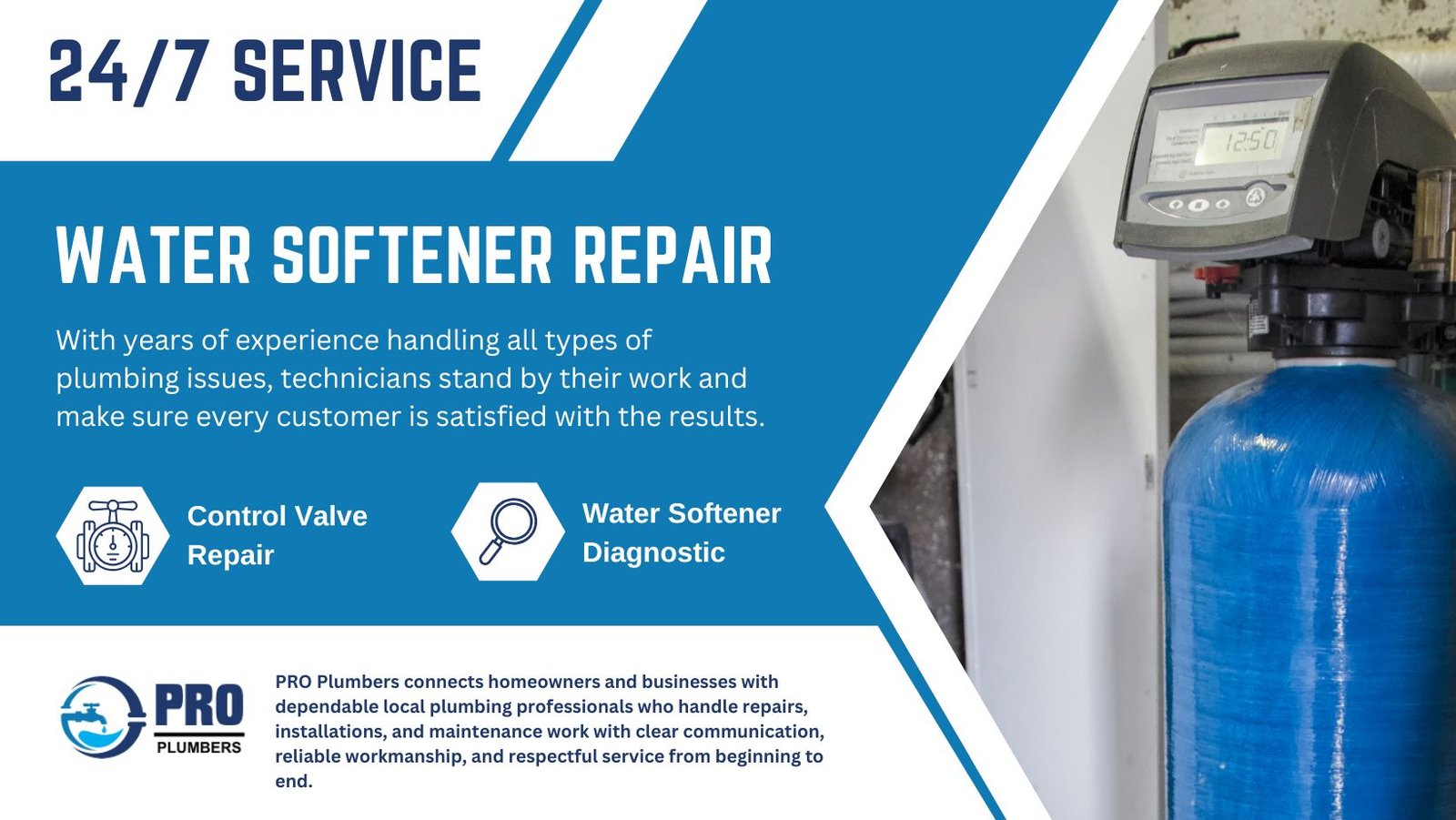 Water softener repair in Kissimmee, FL